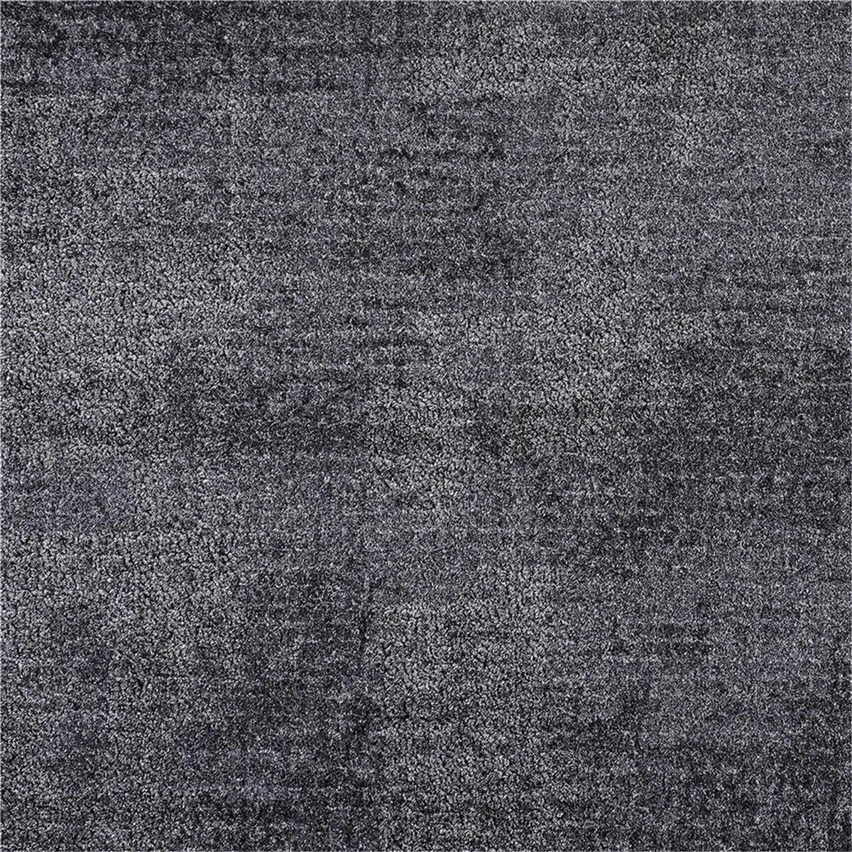 Teppichfliesen 25 x 100 cm selbsthaftend INFLOOR-GIRLOON Switch Grau 014-580 gemustert