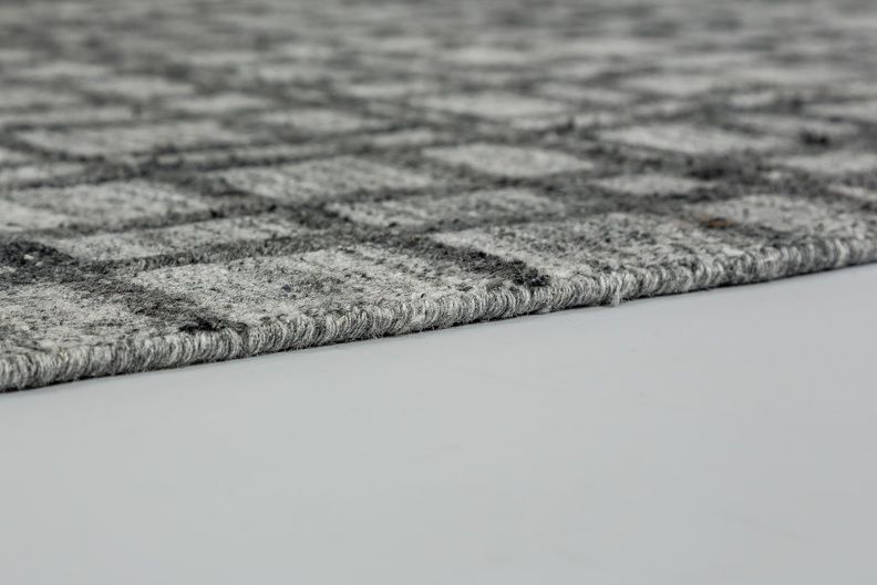 Teppich COSETTA Grau - 140 cm x 200 cm