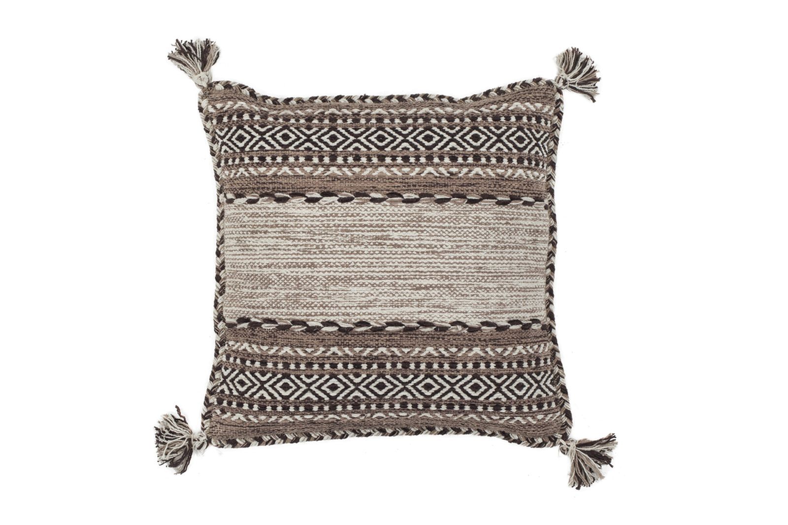 Kissen (gefüllt) Alhambra Pillow 335 Elfenbein 45 cm x 45 cm