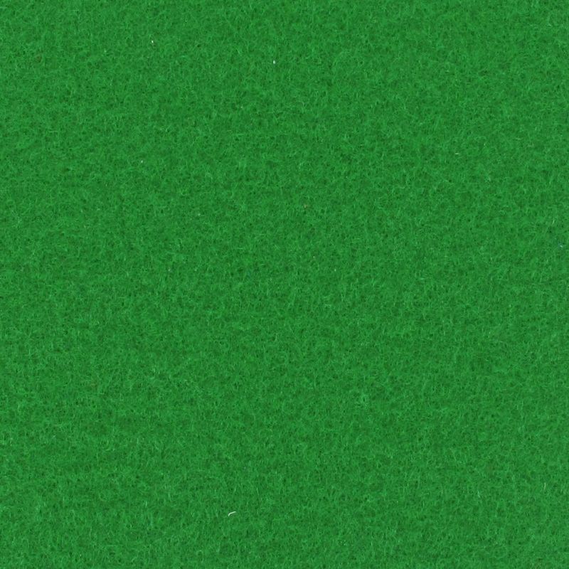 Messeboden Flacher-Nadelvlies EXPOSTYLE Grass Green 0041 mit Schutzfolie  - Rollenbreite 400 cm