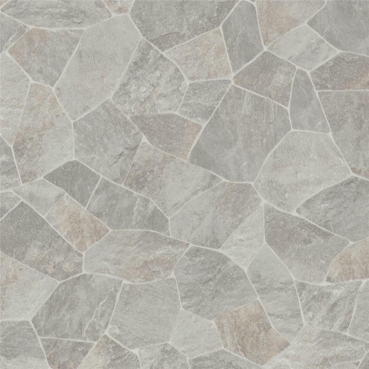 Vinylboden Broken Slate LIGHT GREY IZMIR-TB15 B:300cm