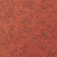 Teppichfliesen 25 x 100 cm selbsthaftend INFLOOR-GIRLOON Caprice Orange 700 tuftgemustert