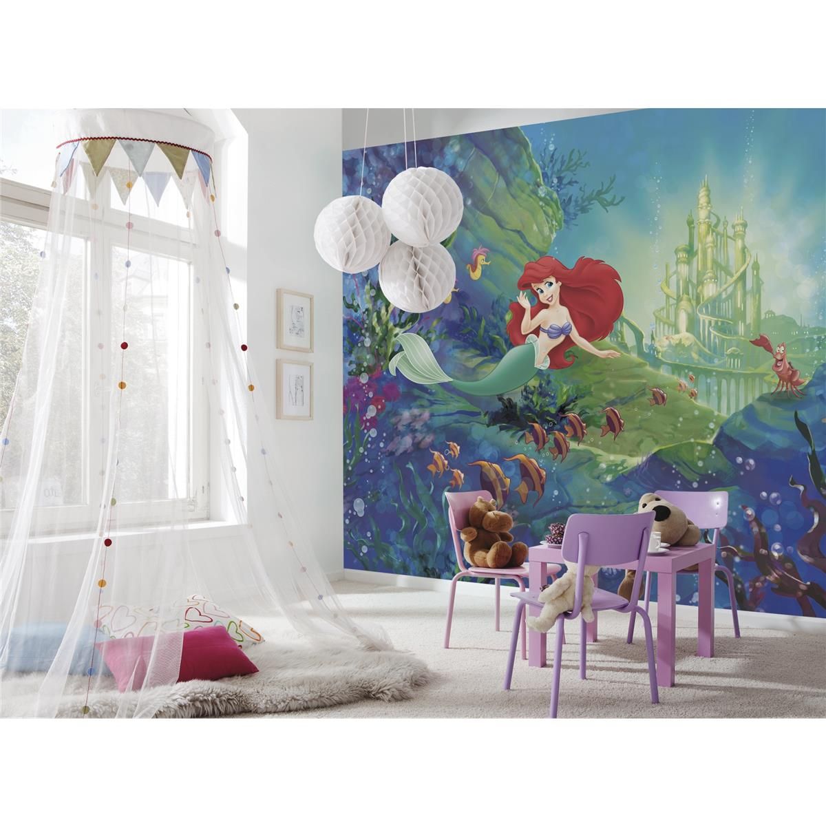 Papier Fototapete - Ariel´s Castle - Größe 368 x 254 cm