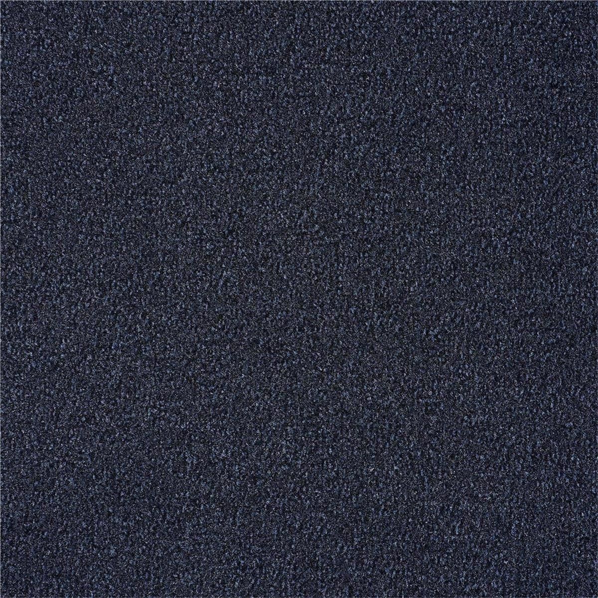 Teppichboden INFLOOR-GIRLOON Chip/Melange Velours Blau 353 meliert - Rollenbreite 400 cm