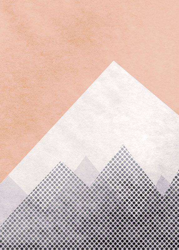 Komar Wandbild - Wild and Free Mountain  - Größe: 30 x 40 cm