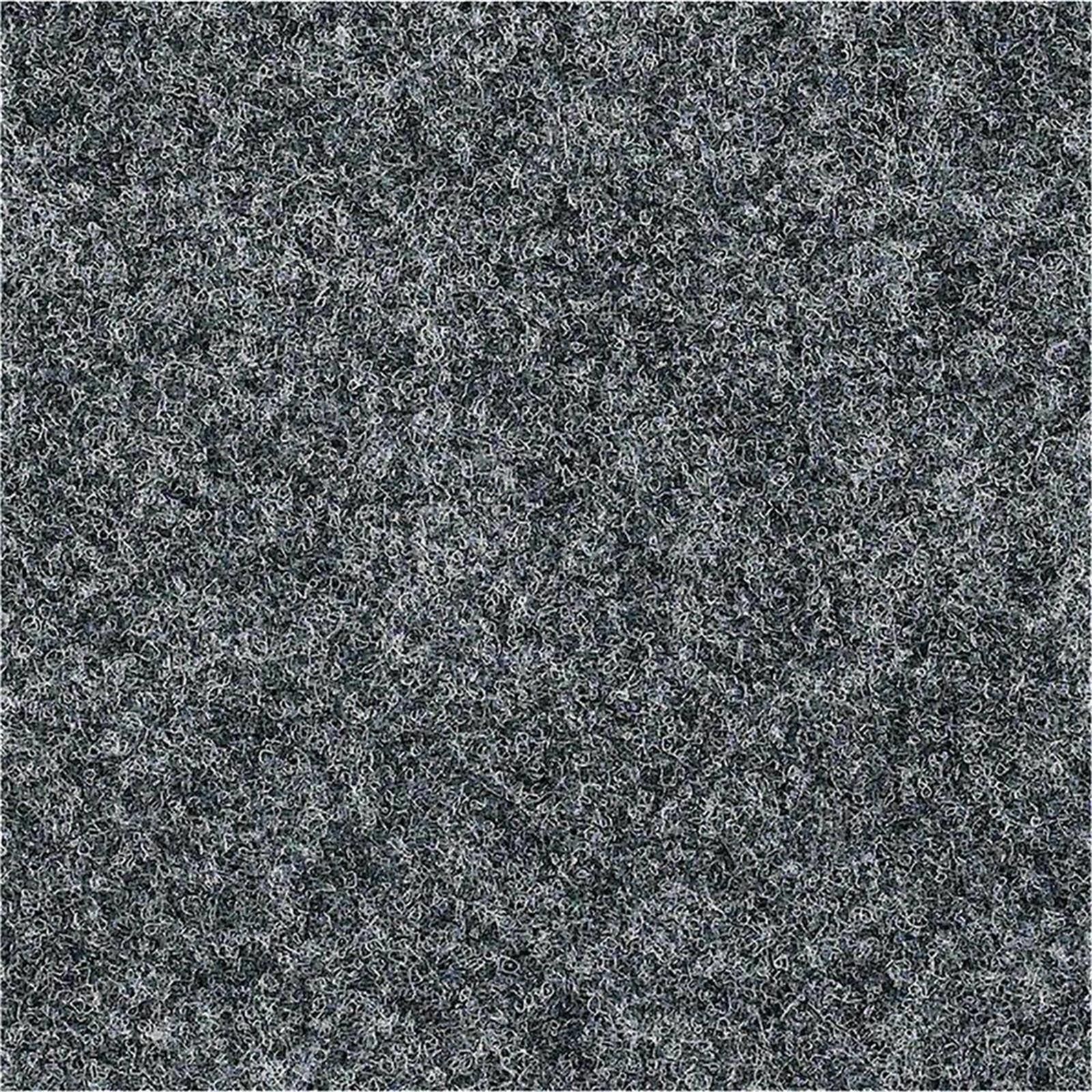 Teppichfliesen 50 x 50 cm Nadelvlies Forto G010 9503 Grau Allover