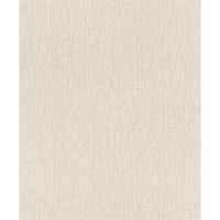 Tapete Basic universell Vinyltapete Greige ansatzfrei 53 cm x 10,05 m