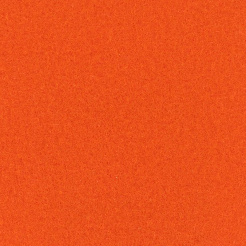 Messeboden Flacher-Nadelvlies EXPOSTYLE Orange 0007 mit Schutzfolie  - Rollenbreite 200 cm