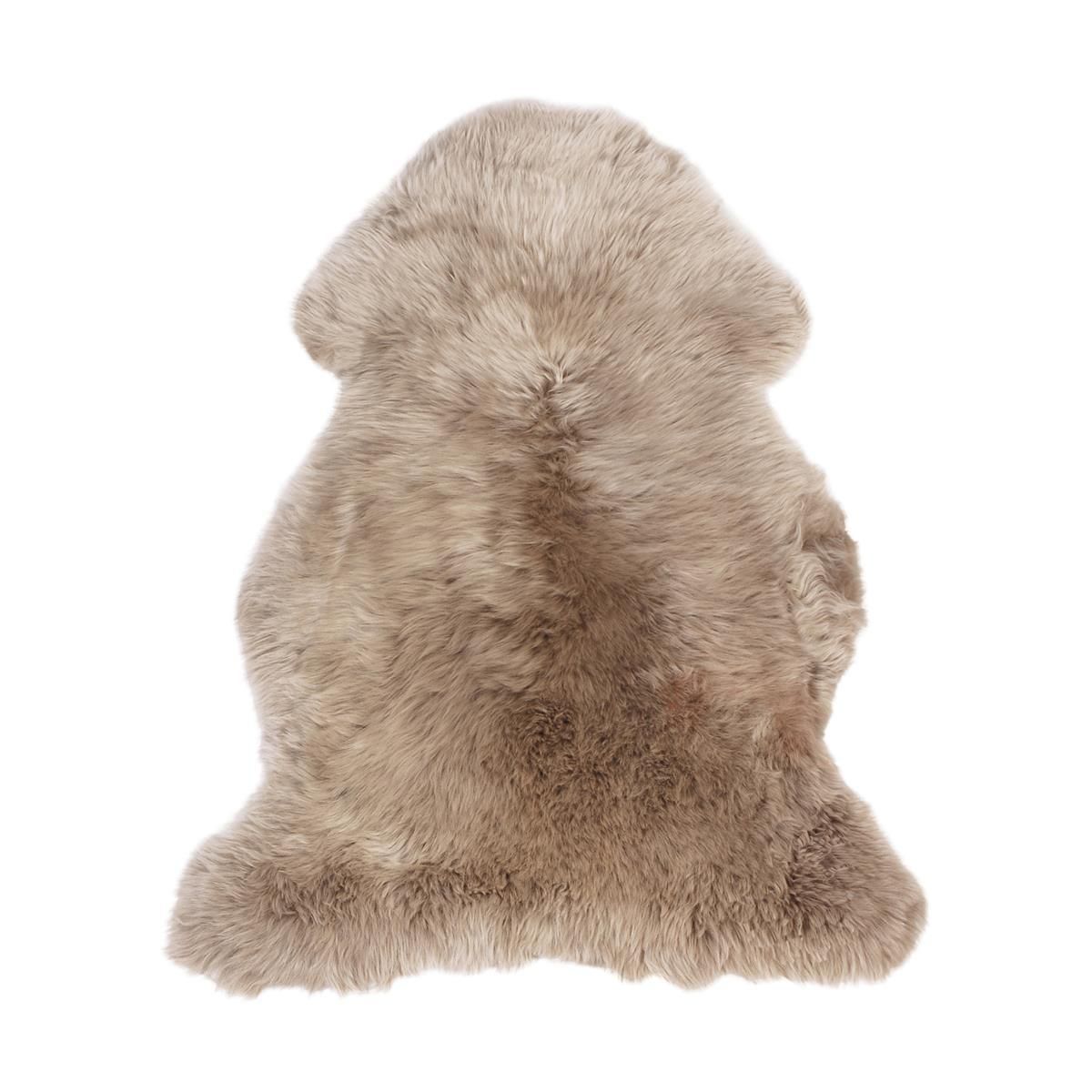 Heide Lammfell Lederlänge 95 cm - Haarlänge 50 mm - Platingrau