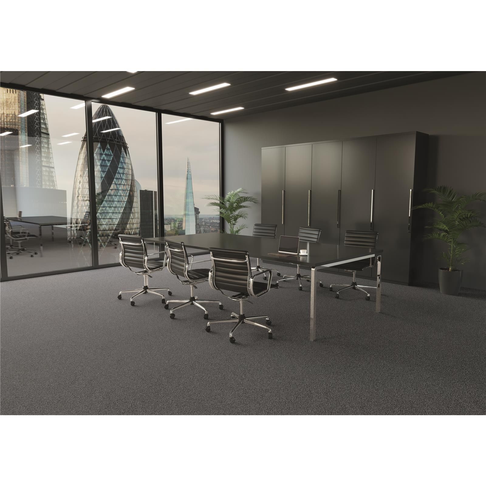 Teppichboden Infloor-Girloon Compact Schlinge Grün 461 meliert - Rollenbreite 400 cm