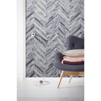 Vlies Fototapete - Herringbone Pure Panel - Größe 100 x 250 cm