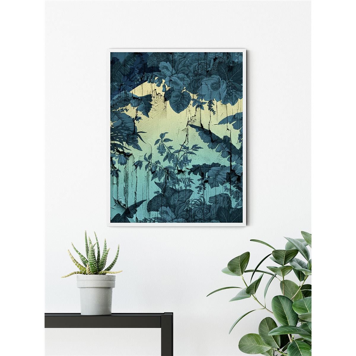 Komar Wandbild - Mur en Ruine - Größe: 50 x 70 cm