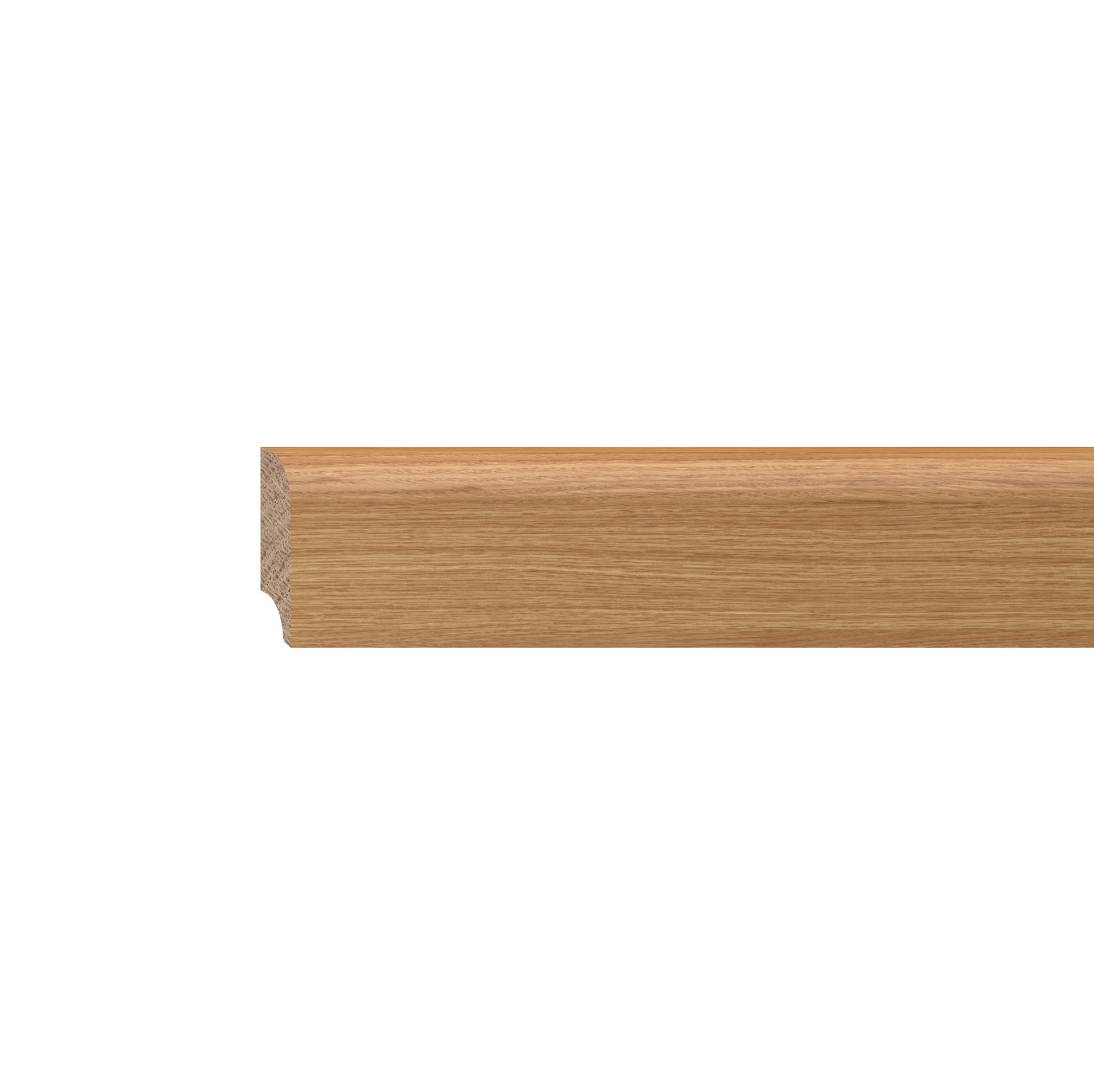 Sockelleiste Eiche (astig) 20x40 mm naturbelassen Länge: 1500 - 3000 mm