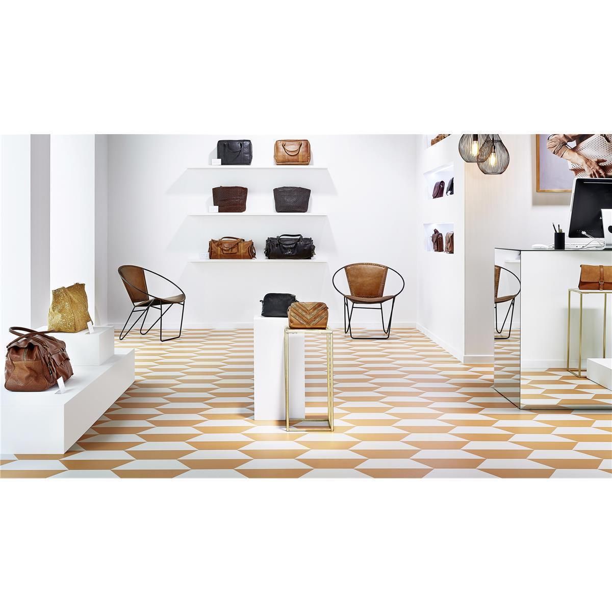Designboden Tessitura COLOMBO Dreieck groß 385 mm - Nutzschichtdicke 0,70 mm