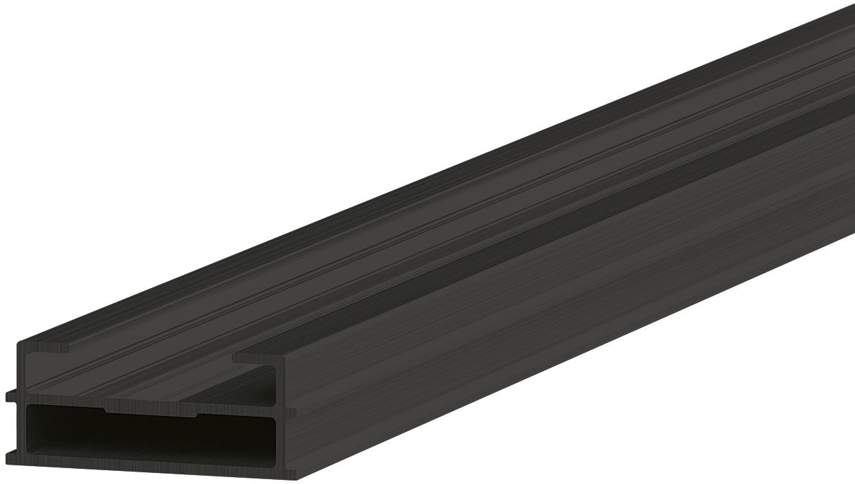 Unterkonstr.Basisprofil Slim black 240 x 5,4 x 2,6 cm