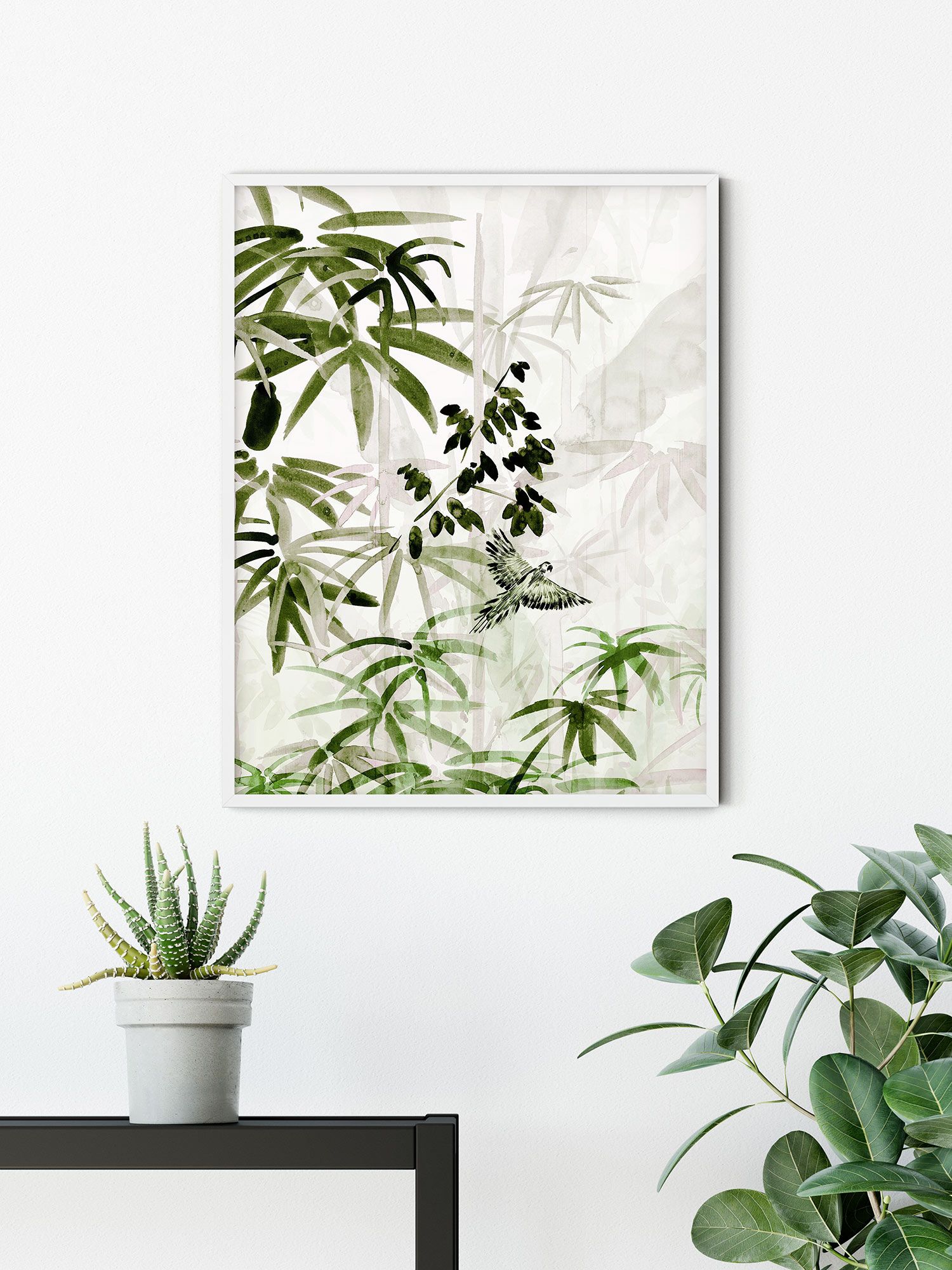 Komar Wandbild - Bamboo Forest - Größe: 50 x 70 cm