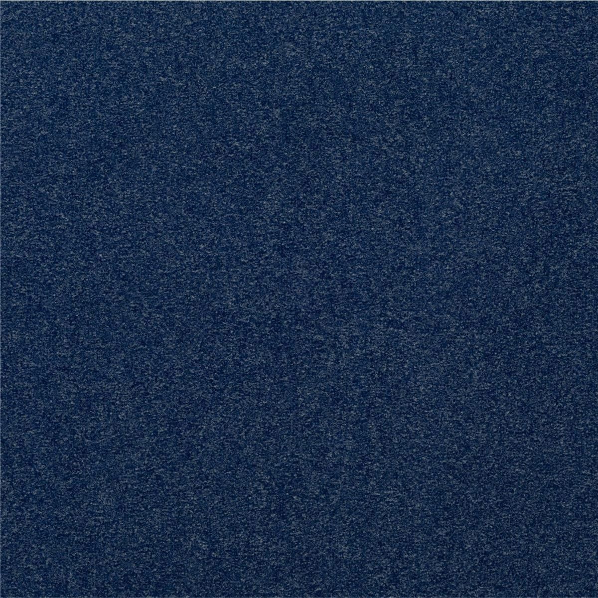 Teppichfliesen 50 x 50 cm ARIZONA SL Velours Blau 395 Melange