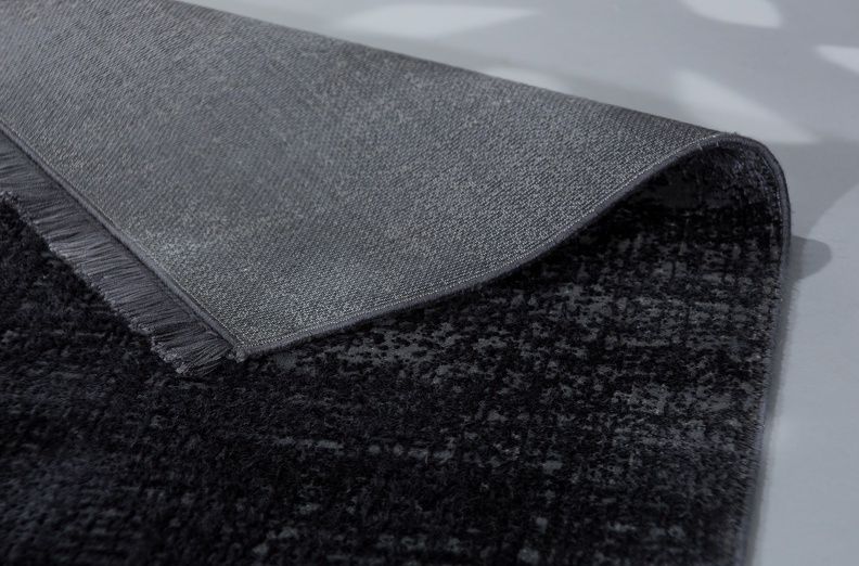 Teppich VELVET Dunkelgrau - 200 cm x 290 cm