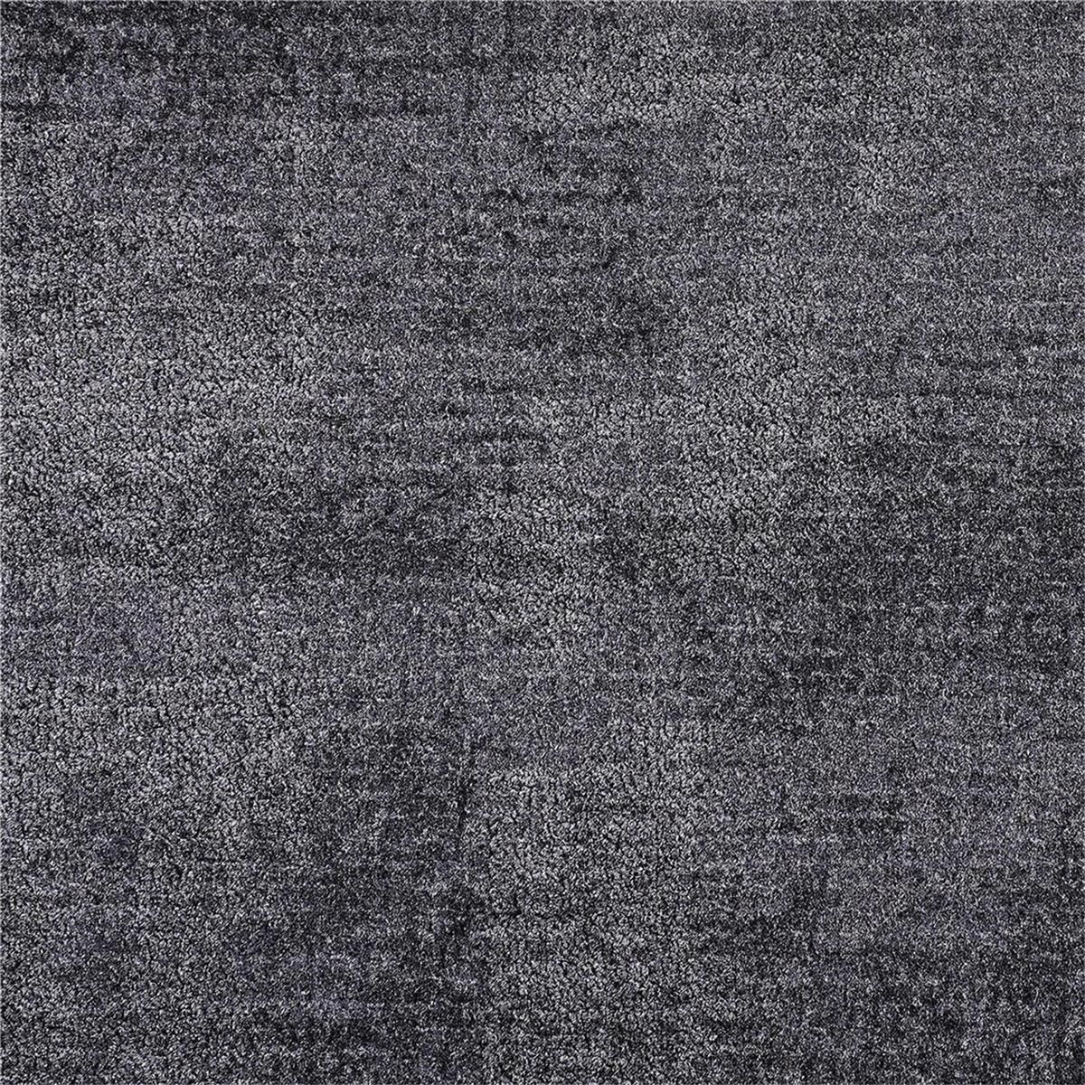 Teppichfliesen 25 x 100 cm selbsthaftend INFLOOR-GIRLOON Switch Grau 014-580 gemustert