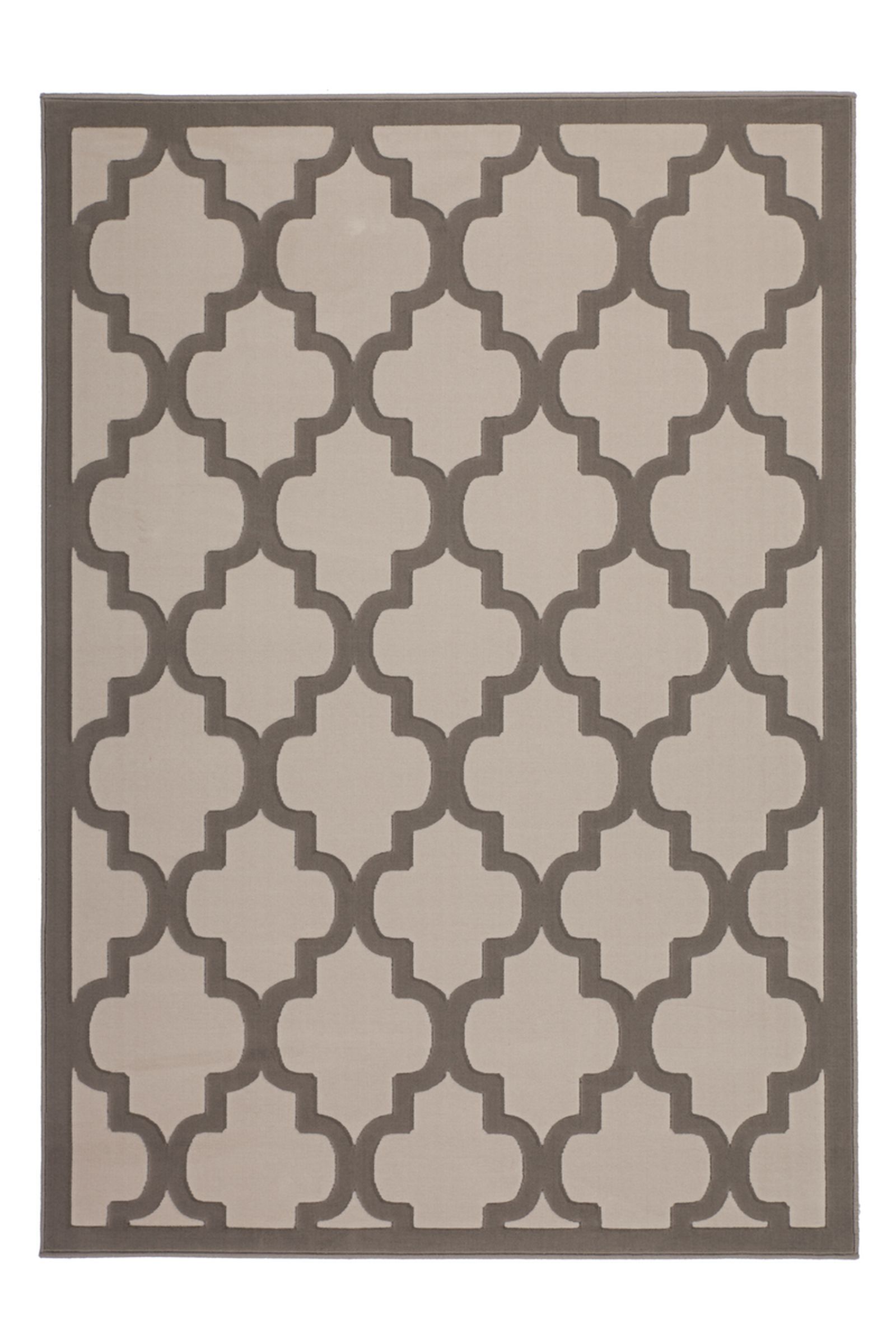 Teppich Manolya 3097 Taupe-Silber 200 cm x 290 cm