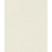 Tapete Basic uni Vinyltapete Offwhite ansatzfrei 53 cm x 10,05 m