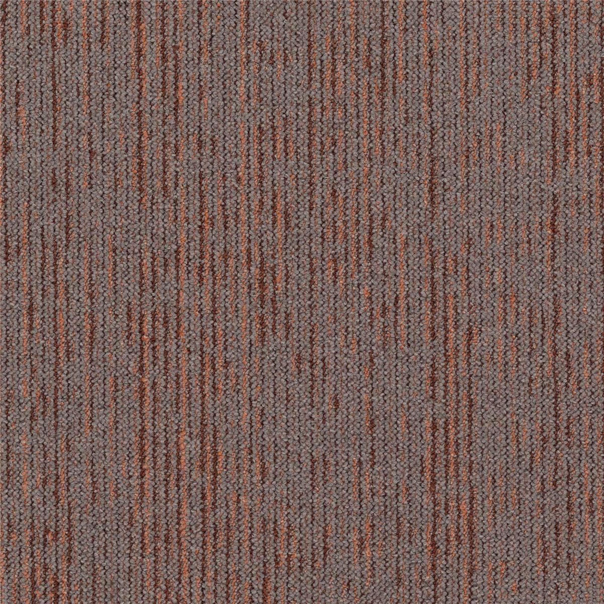Teppichfliesen Desso Essence Traces AD09 9105 Rot Mittel Schlinge strukturiert 50 x 50 cm