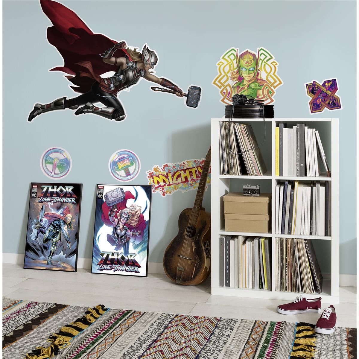Wandtattoo - Thor4 - Mighty Jane  - Größe 100 x 70 cm