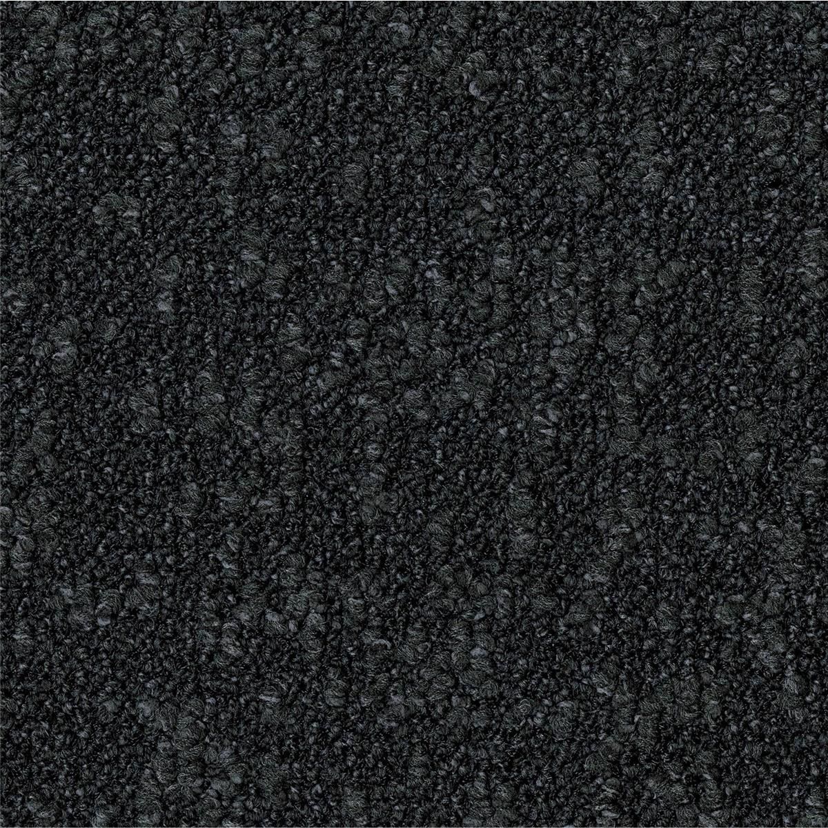 Teppichfliesen 50 x 50 cm Schlinge strukturiert AirMaster Tones AA70 9501 Schwarz Textur