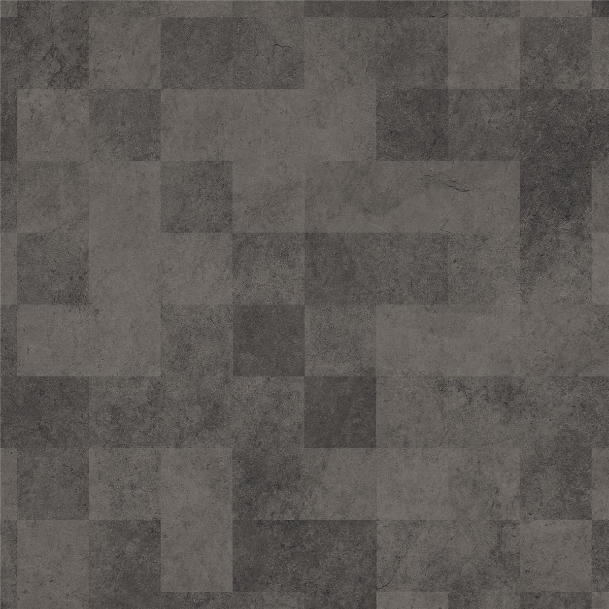 Vinylboden Concrete Grid CHARCOAL IZMIR-TB15 B:400cm