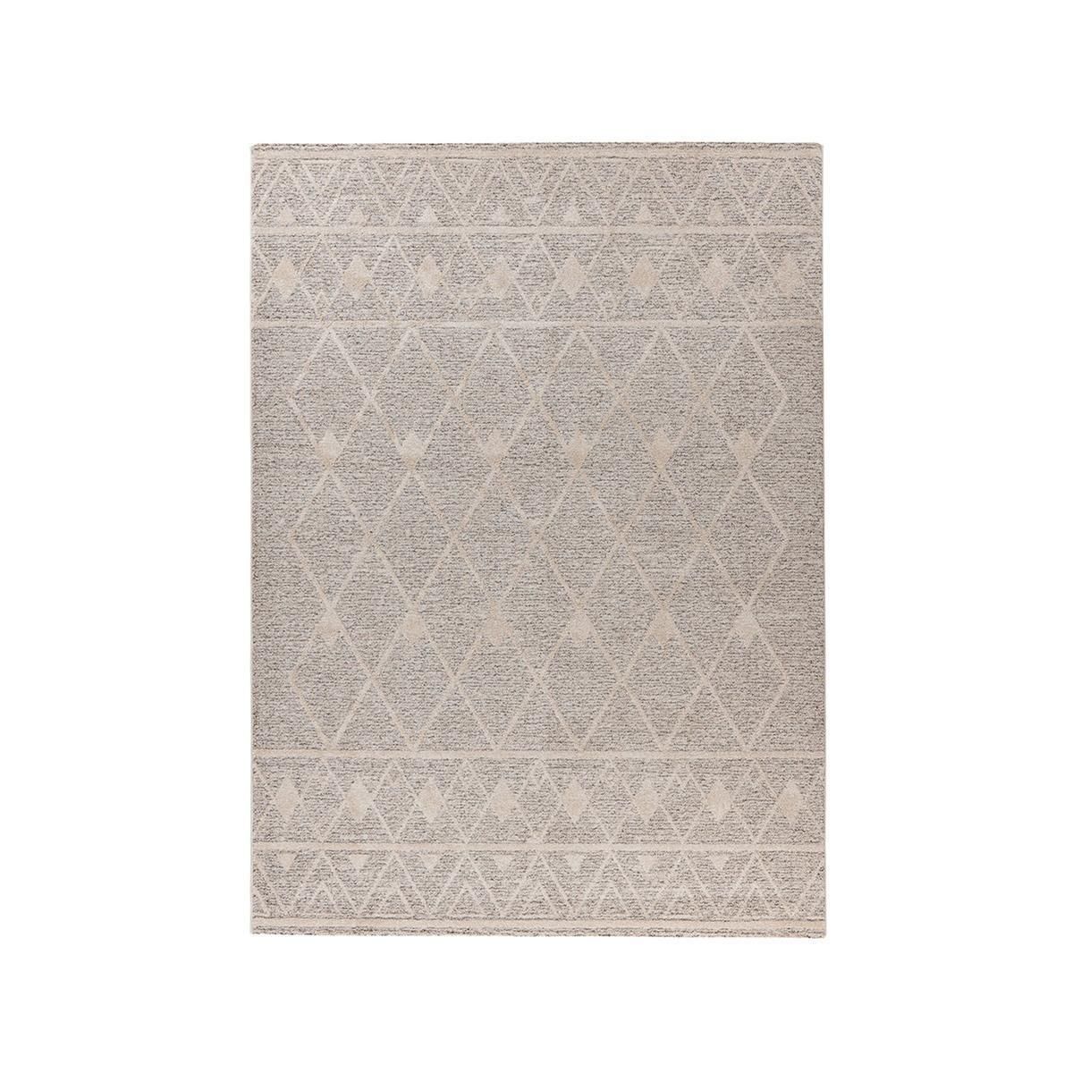 Teppich Rhombus 325 Beige / Braun 120 cm x 170 cm