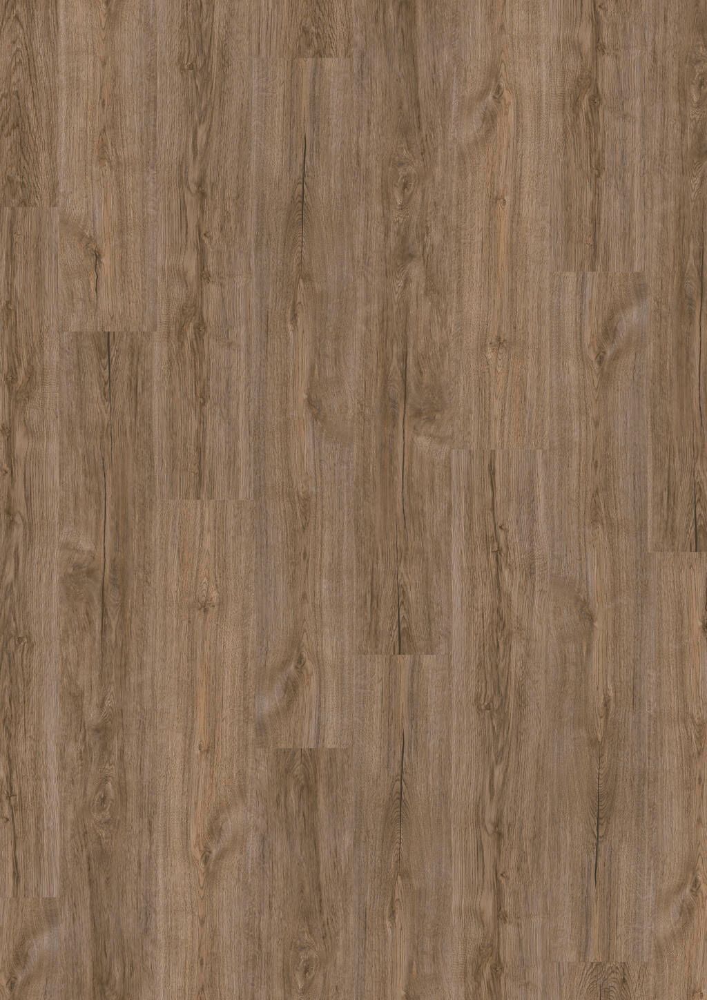 Designboden Fliese 177,8 mm x 1219,2 mm DESIGN 555 Dryback 5204 Brown Cracked Oak - Nutzschichtdicke 0,55 mm