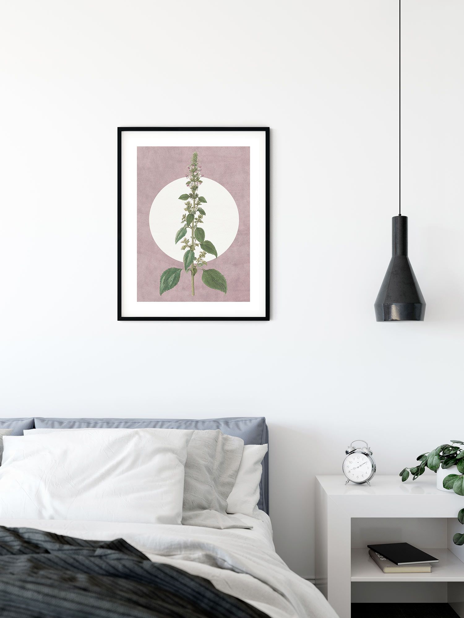 Komar Wandbild - Menthe en Croissance - Größe: 30 x 40 cm