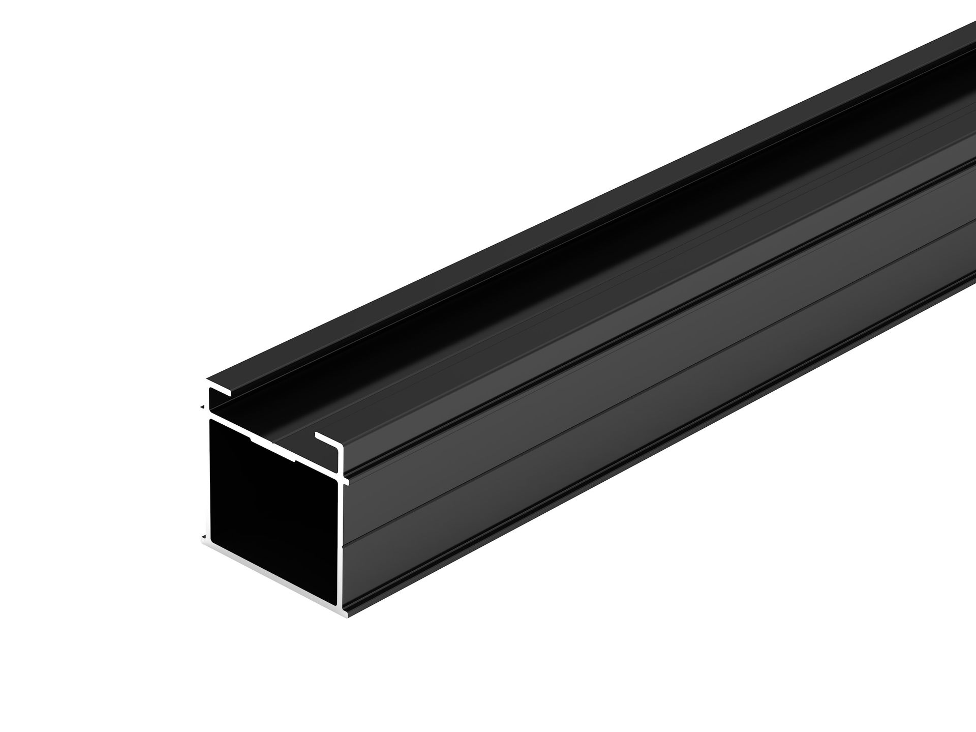 Unterkonstr.Basisprofil Alu Black 54x50 240 x 5,4 x 5 cm
