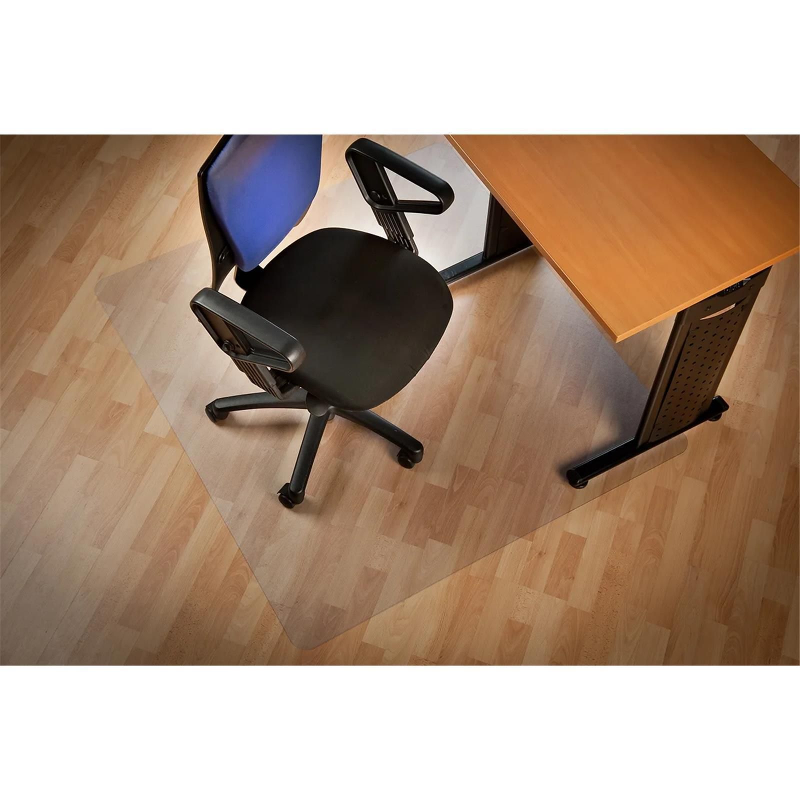 Bodenschutzmatte für Hartboden ohne Noppen rechteckig 150 cm x 200 cm