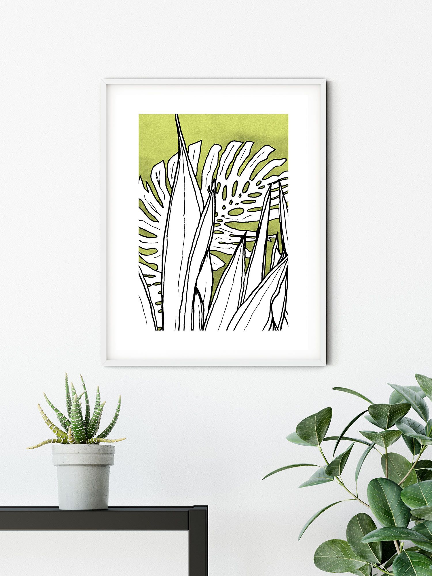 Komar Wandbild - Dried Leaves - Größe: 50 x 70 cm