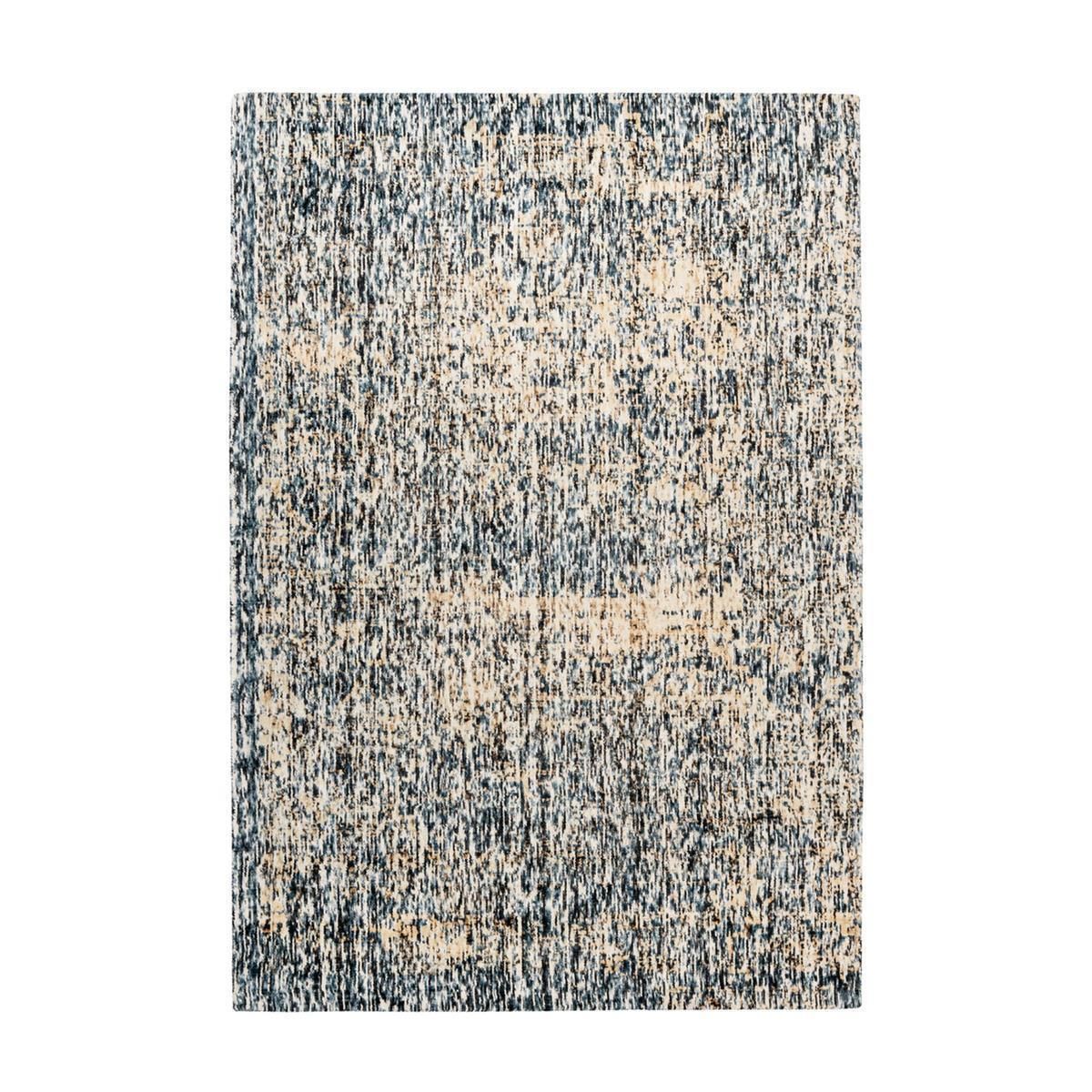 Teppich Puerto 125 Blau / Beige  80 cm x 150 cm