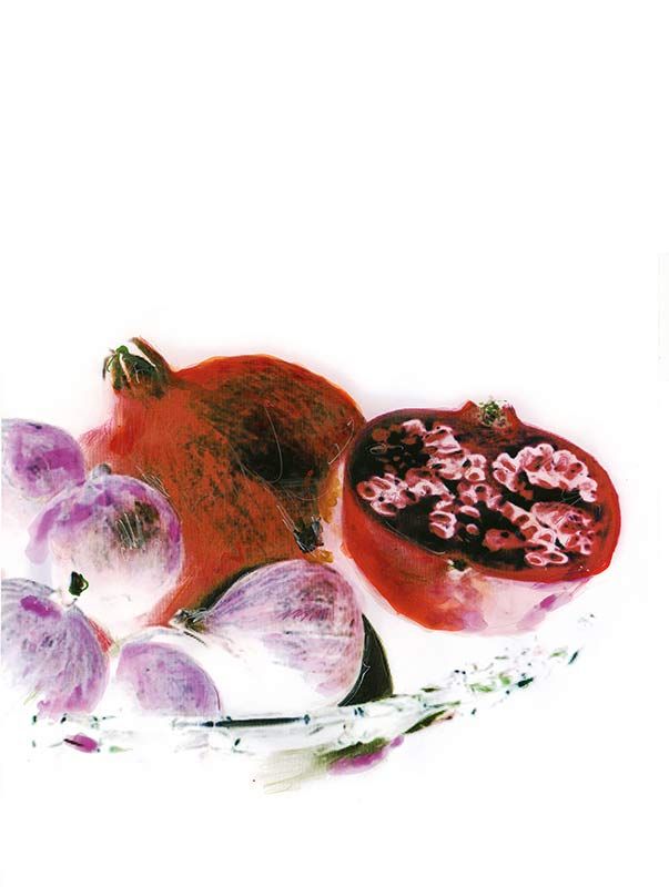 Komar Wandbild - Dinner Mediterranean  - Größe: 30 x 40 cm