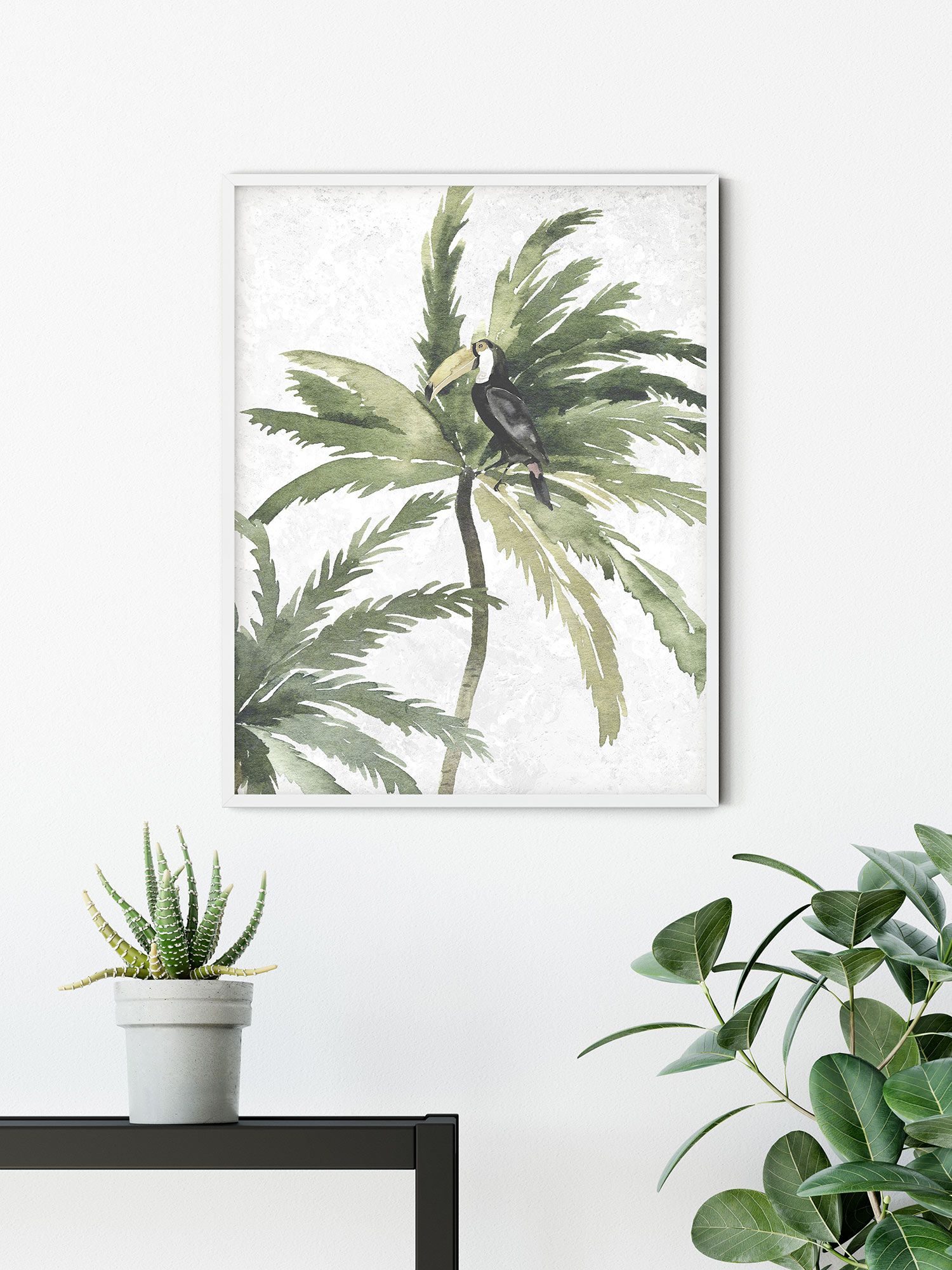 Komar Wandbild - Tropical Toucan - Größe: 50 x 70 cm