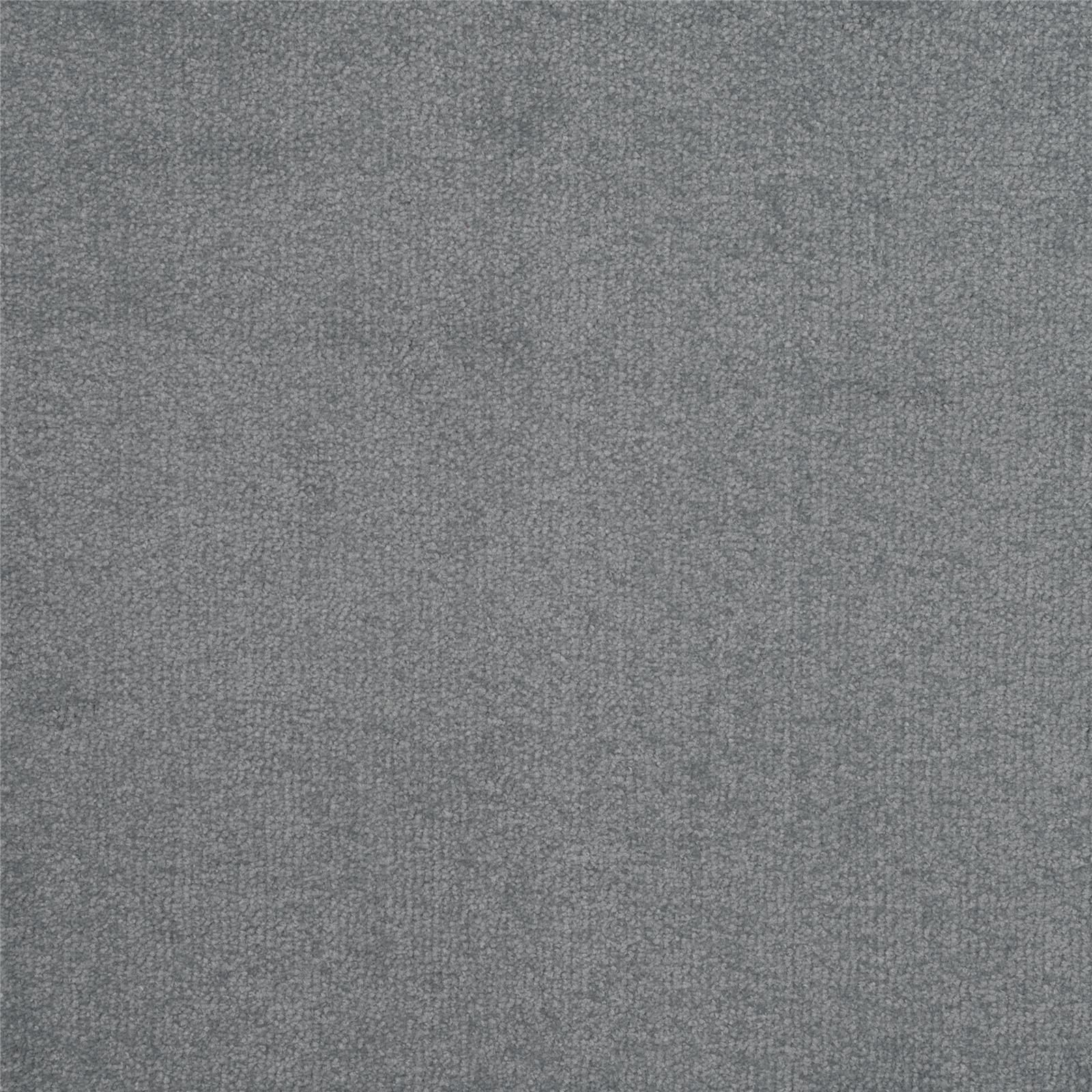 Teppichfliesen 50 x 50 cm CAPRI SL Velours Dunkelgrau 376 uni
