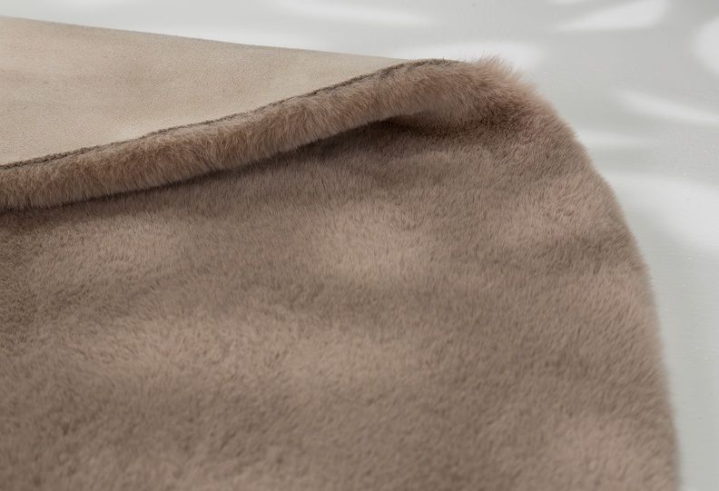 Teppich TENDER Rund Cappucino - Ø 120 cm RUND