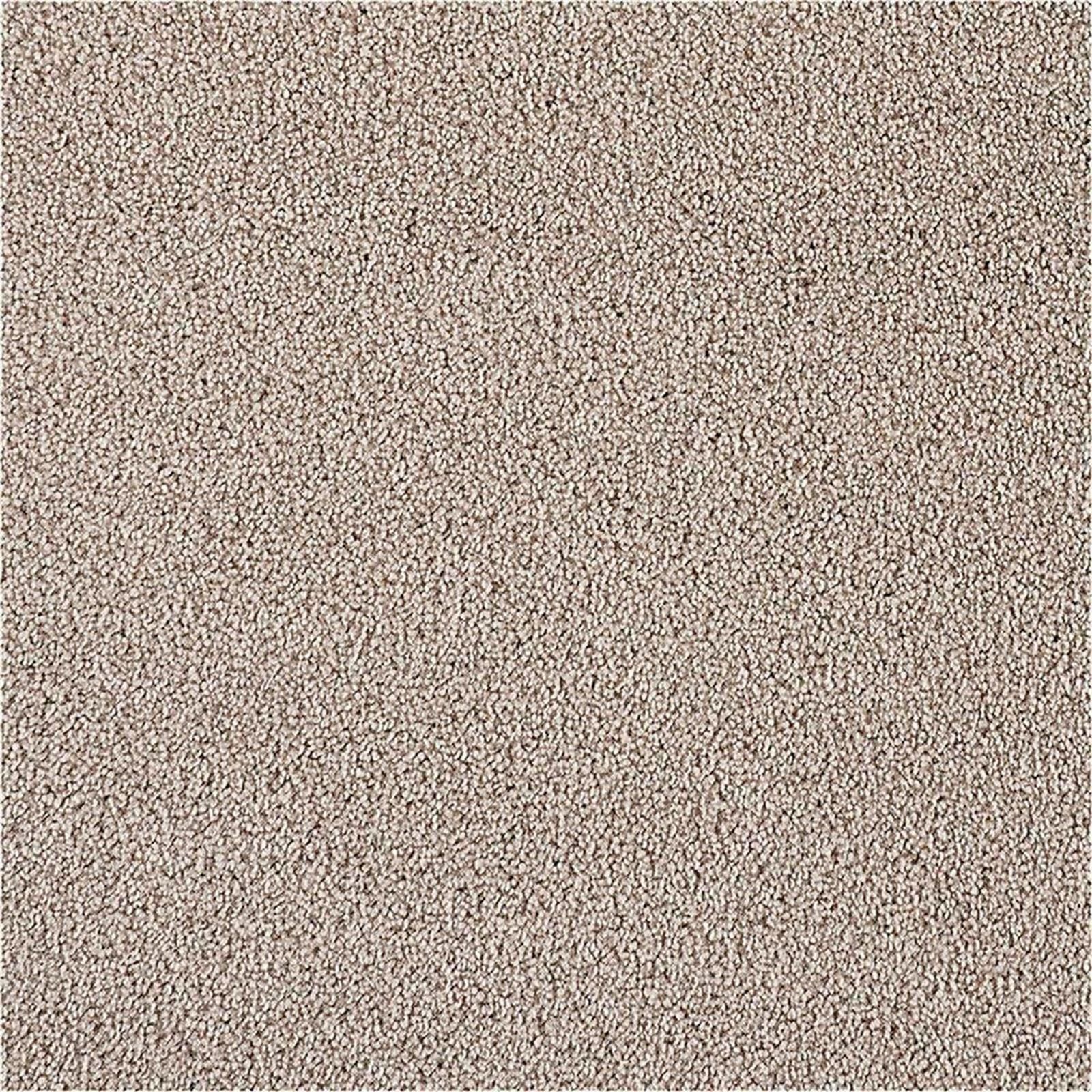 Teppichboden Infloor-Girloon Twin Velours Braun 845 meliert - Rollenbreite 400 cm