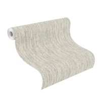 Tapete Basic universell Vinyltapete Steingrau ansatzfrei 53 cm x 10,05 m