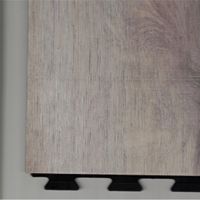 PVC-Industrieboden BITEO verdeckte Klickfliese IMO 70 dunkles Holz Design 660 mm x 330 mm - 8,2 mm Dicke