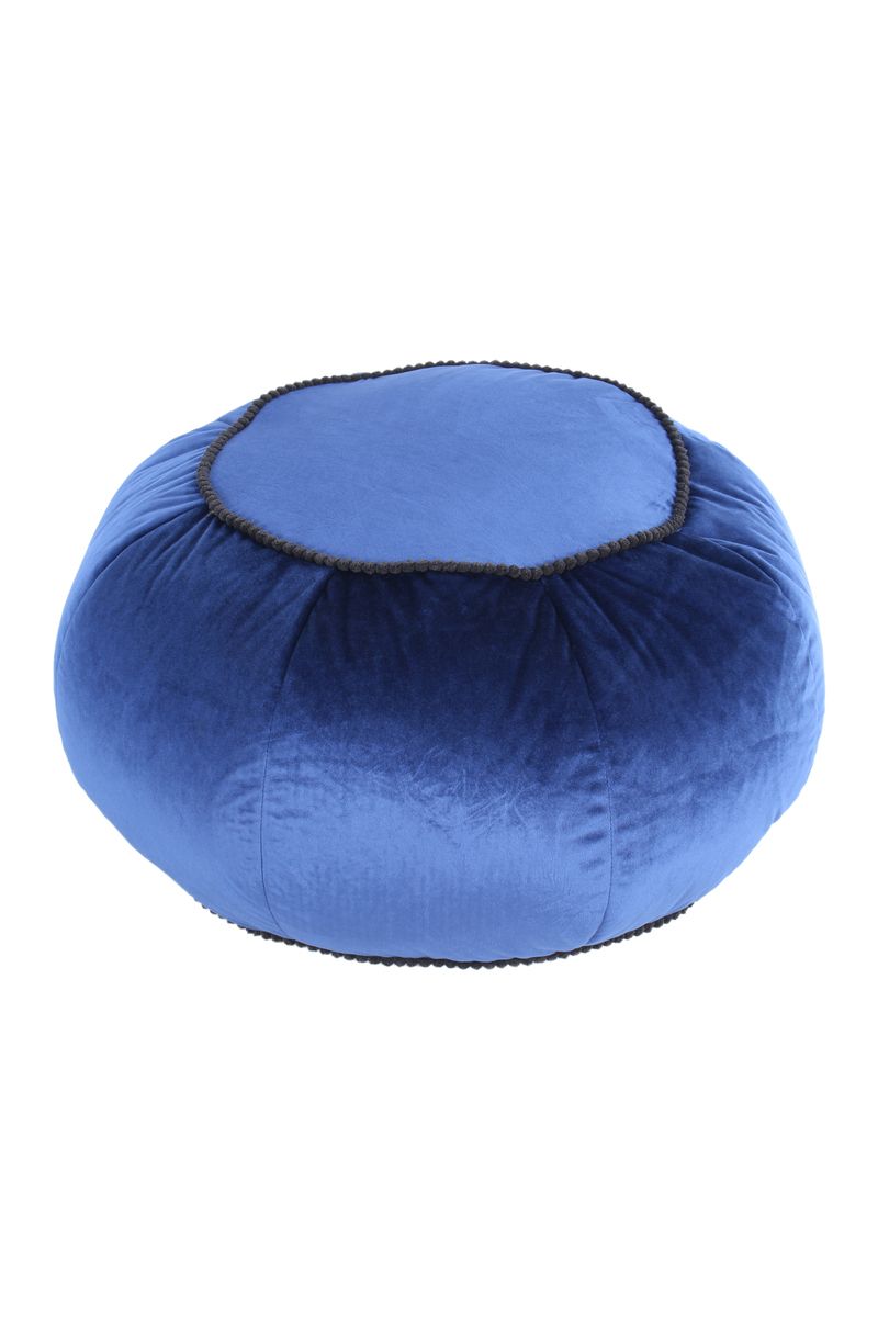 Pouf Taj Mahal 325 Blau - 65 cm (L) x 65 cm (B) x 35 cm (H)