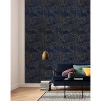 Vlies Fototapete - Feuille d'Or - Größe 200 x 280 cm
