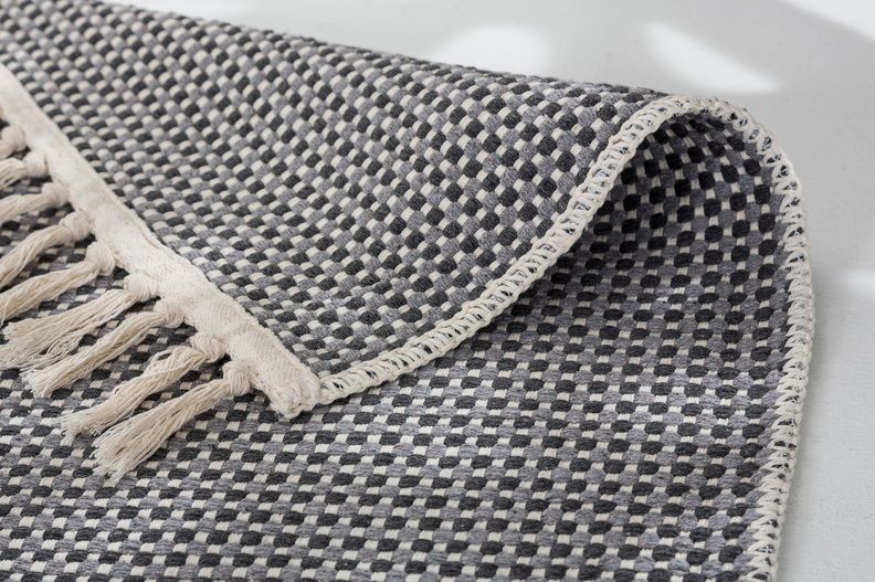Teppich COTTAGE Grau - 160 cm x 230 cm