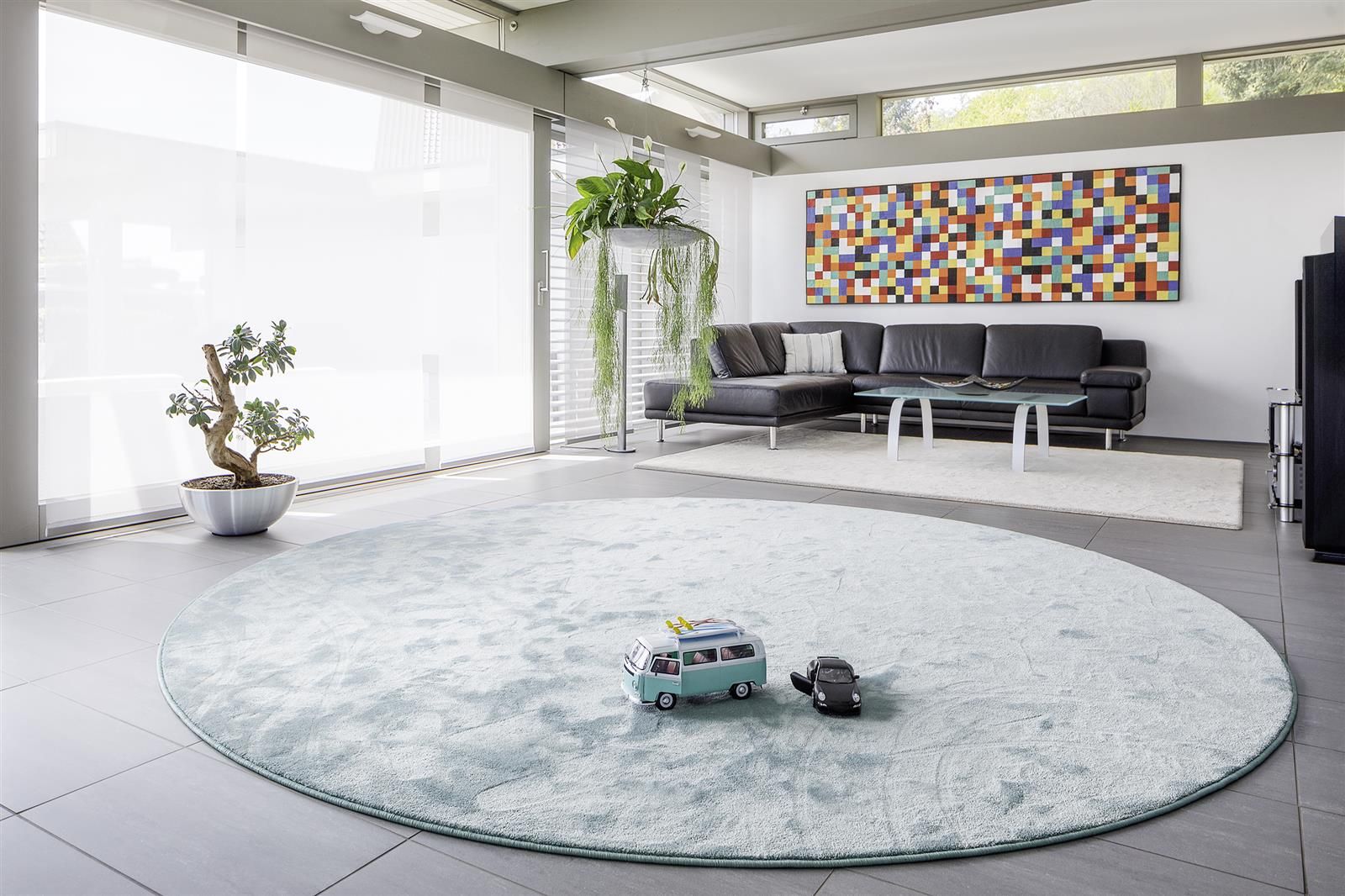 Teppichboden Vorwerk Excluisve 1060 SAFIRA Hochflor Beige 8L37 - Rollenbreite 400 cm