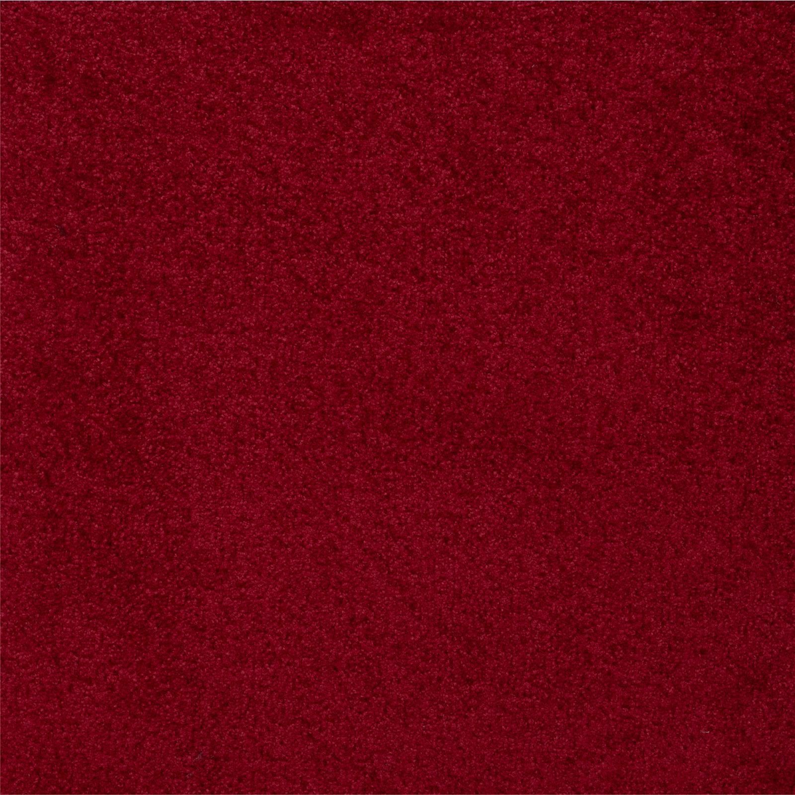 Teppichfliesen 50 x 50 cm CAPRI SL Velours Rot 20 uni