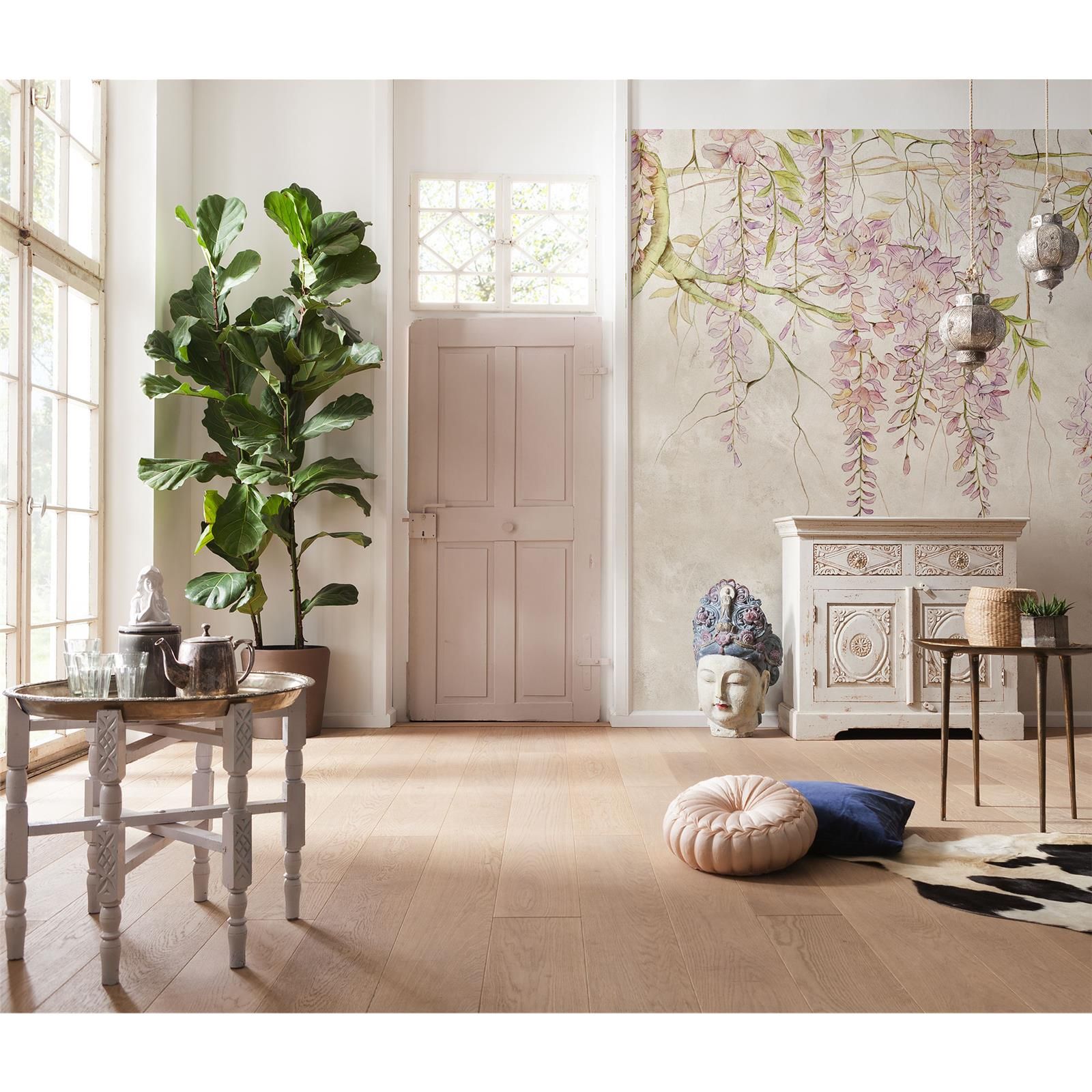 Vlies Fototapete - Wisteria - Größe 400 x 280 cm