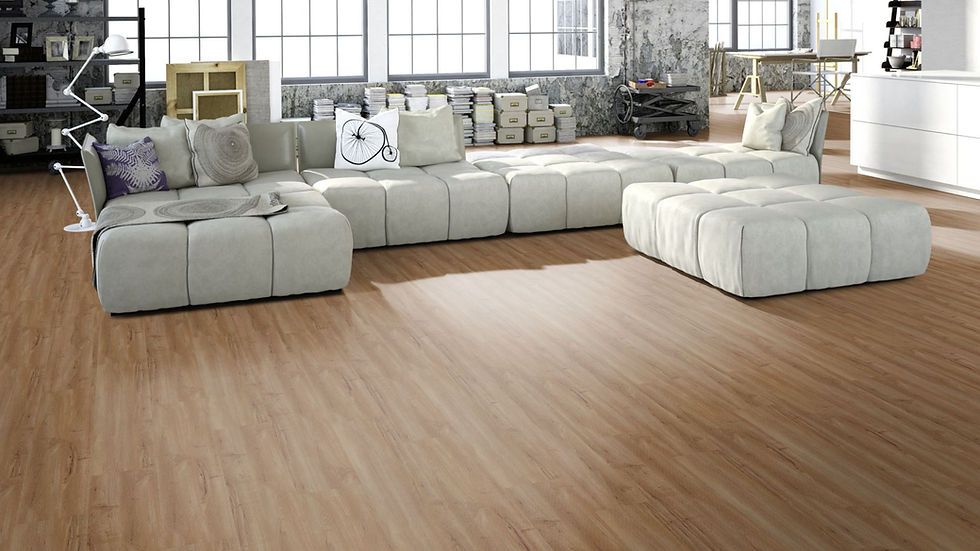 Korkboden Vinyltrend Wood Vinyl zum Kleben Sahara 1220 x 185 mm